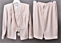 Karen Miller New York Two Piece Skirt Suit Size 8
