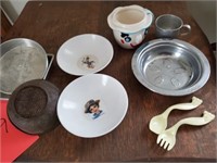 Kids dishes and bowls