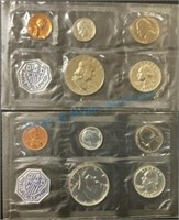 1963 and 1964 silver proof sets