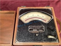Vintage wheelco centigrade meter