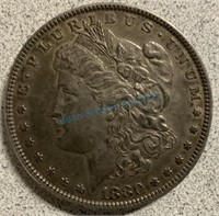 1880 double sided Morgan, dollar, rare