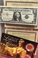 S - SILVER CERTIFICATES, INDIAN HEAD COINS & MORE