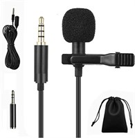 Professional omnidirectional lavalier microphone w