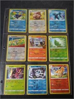 Pokemon Cards Rare Holos In Sheet