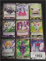 Dragon Ball Z Cards In Sheet