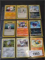 Pokémon Cards Sheet Lot