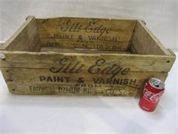 Gilt Edge Paint & Varnish Crate