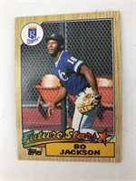 Bo Jackson Rookie card and 80's Baseball Cards