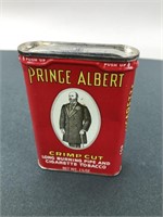 Vintage Prince Albert Crimp Cut Tobacco Tin