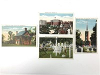 Vtg Philadelphia Postcards