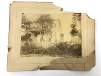 Antique Farmhouse & Family Photo