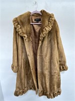 Vintage Jones New York faux fur coat