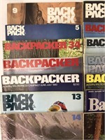 1970s / 80a Backpacker Magazines