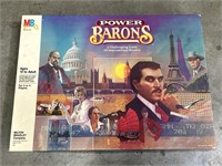 Vintage 1986 Milton Bradley Power Barons board