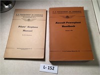 Airplane Manual & Powerplant Handbook 1940s