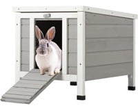 Weatherproof Wooden Bunny Rabbit house