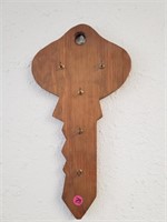 Wooden Key Holder Wall Art Decor