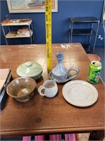 Lot of Pottery Bowls, Cannisters, Dishes