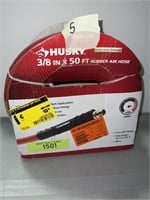 Husky 3/8x50" rubber air hose