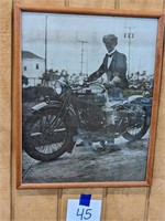 Picture of Vintage Indian Motorcycle