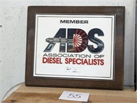 Association of Diesel Specialists Plaque