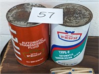 Pair of Wm Penn Oil Cans - Full