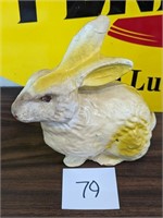 Paper Mache Rabbit Candy Container
