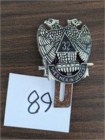 Masonic License Plate Topper