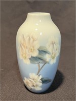 Bing & Grondahl Porcelain Dogwood Pattern Vase