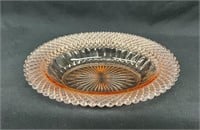 Anchor Hocking Miss American Pink Oval Bowl