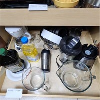 Variety of Kitchen Tools and Blender