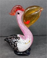 Murano Hand-blown Glass Pelican