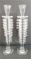 Shannon Crystal Lighting by Design Candlesticks