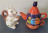 Two Tea Pots Unique Designs