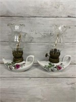 Vintage Small oil lamps