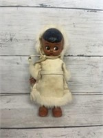 Small vintage plastic snow doll
