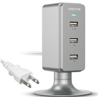 Overtime Multiple USB Charger Port Fast Wall