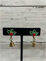 Christmas clip on earrings