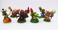 8 Skylanders Activision Figures (Green base)  2011