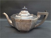 Vtg Birks Silver Plated , Ebony Handle Coffee Pot