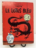 1946 Bande Dessinée Tin Tin Le Lotus Bleu