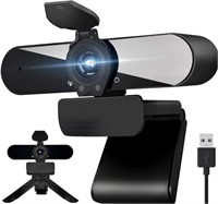1440P HD Webcam, Computer Camera with Microphone