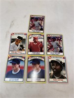 Vintage Collection of Seven Post Baseball Cards