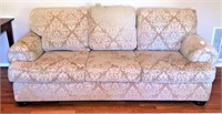 Berhardt Gold Upholstered Sofa