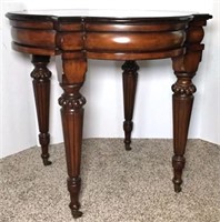 Ethan Allen Accent Table on Casters