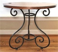 Ethan Allen Accent Table on Scrolled