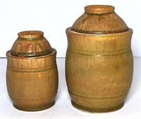 Glazed Ceramic Lidded Cups