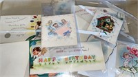 9 Antique Post Card/ Greeting Cards