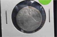 1876-S Seated Liberty Silver Quarter