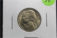 1945-D Uncirculated Jefferson Silver War Nickel
